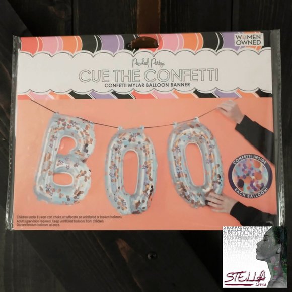 Packed Party Other - 🎃 Packed Party Boo Mylar Balloon Banner